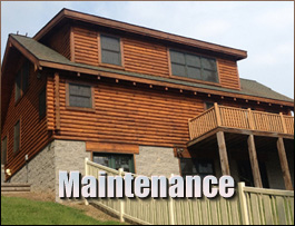  Rougemont, North Carolina Log Home Maintenance